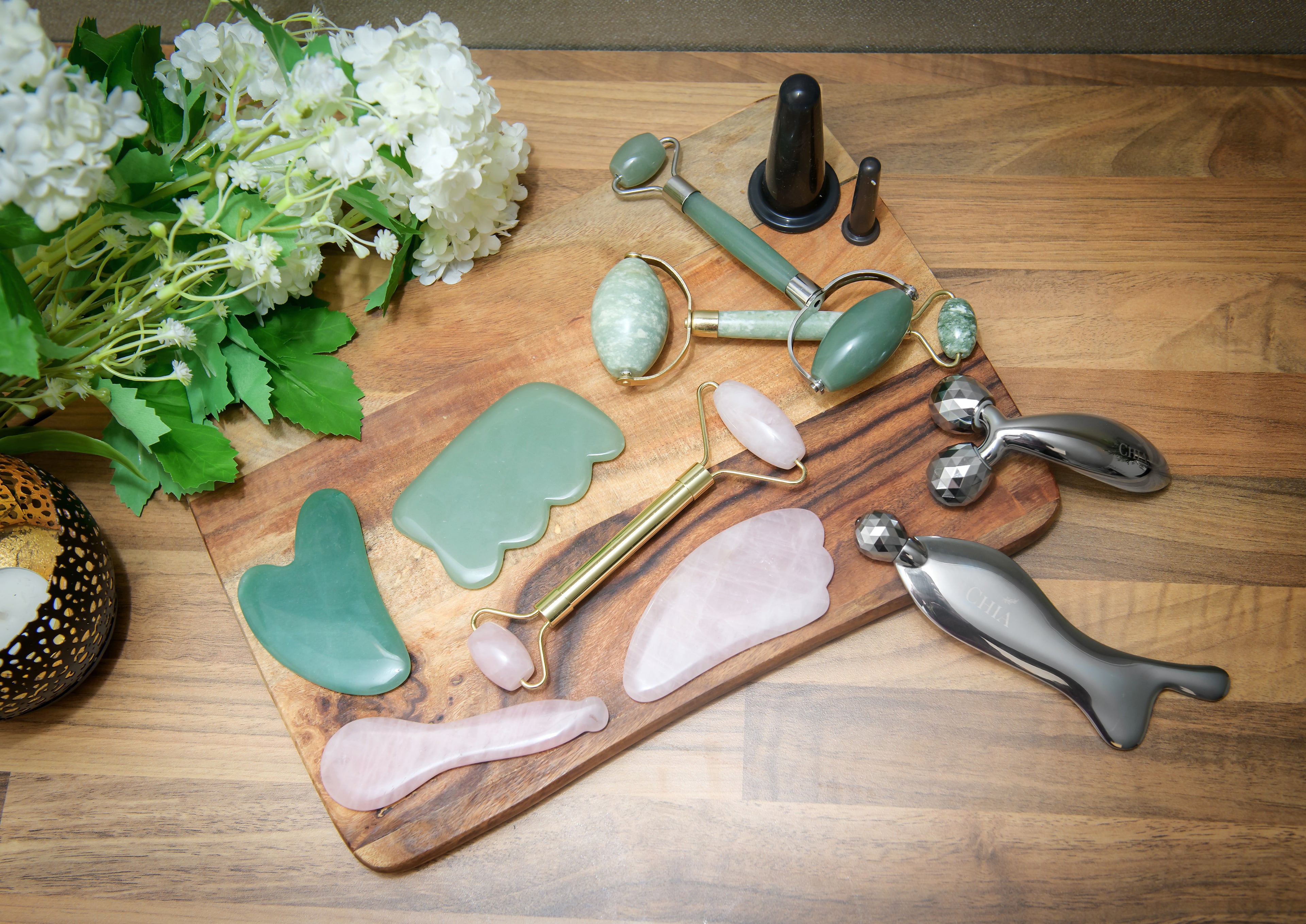 2. Massageverktyg ansikte