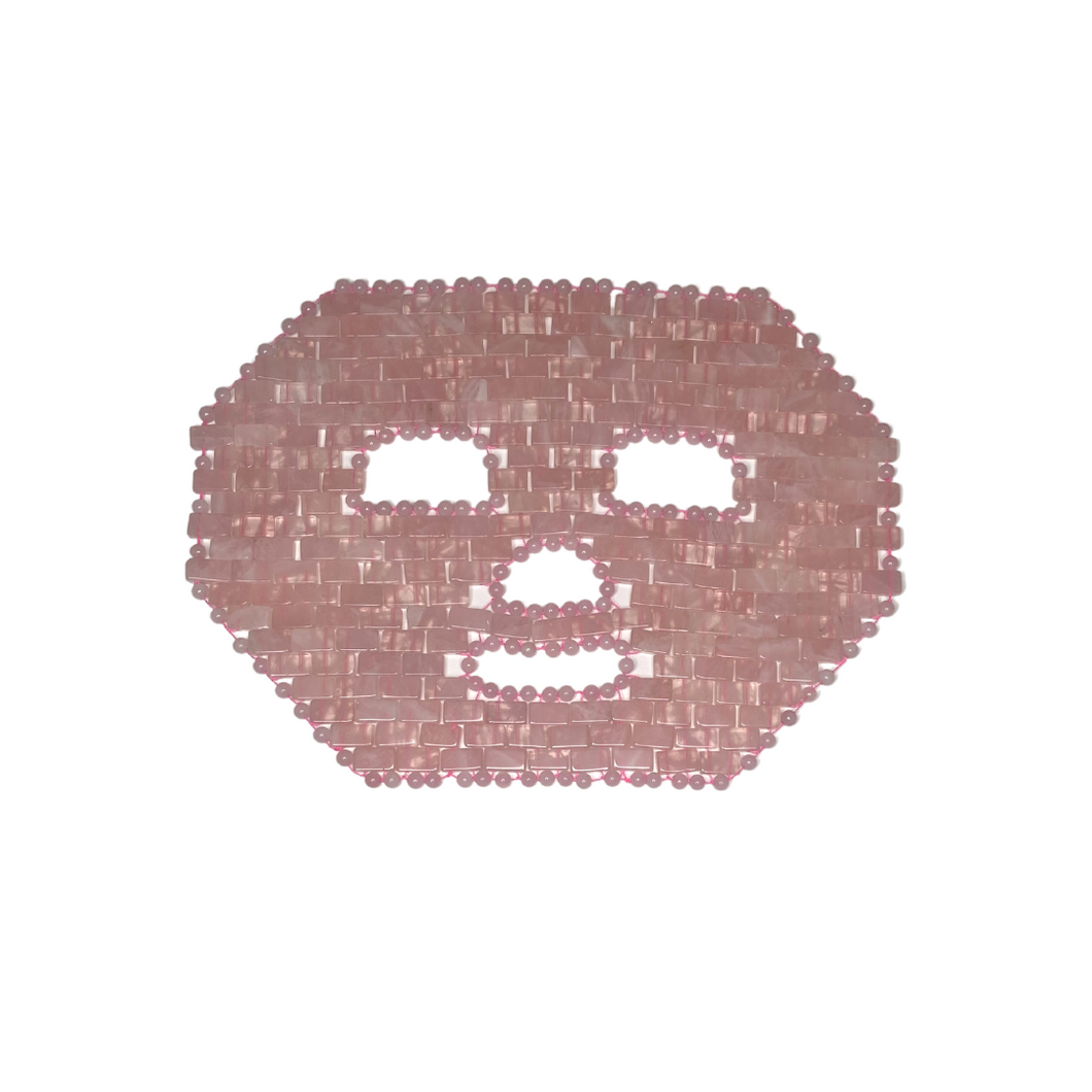 Crystal Face Mask - Rosenkvarts