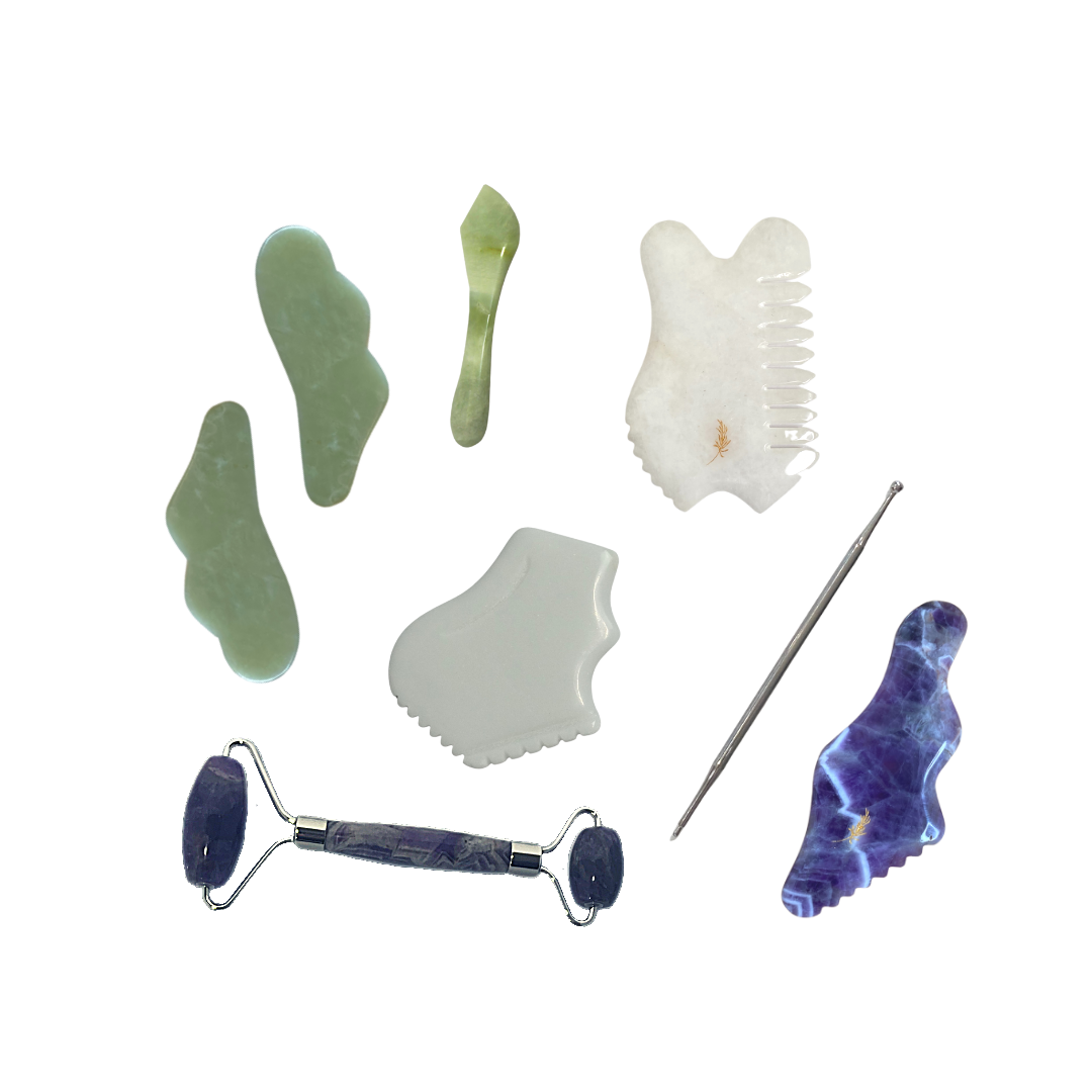 Kurspaket: Gua Sha Facelift - Detox & De-puff
