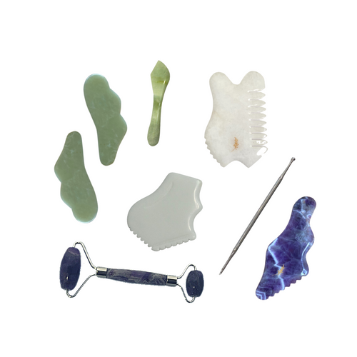 Kurspaket: Gua Sha Facelift - Detox & De-puff