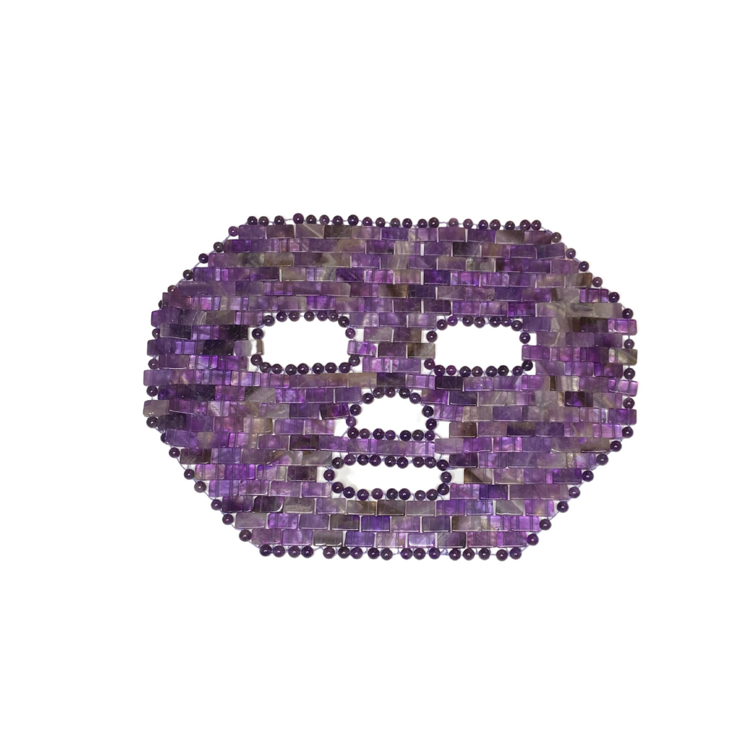 Crystal Mask Face - Ametist