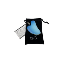 Load image into Gallery viewer, Heart gua sha i vit opal